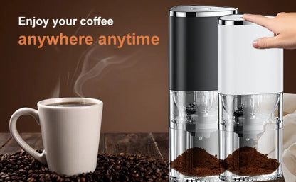 Portable Electric Coffee Grinder – USB Charge with Ceramic Grinding Core