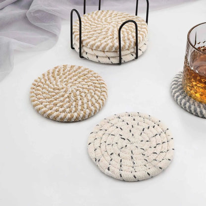 Stylish and absorbent coasters to protect your surfaces from spills and stains