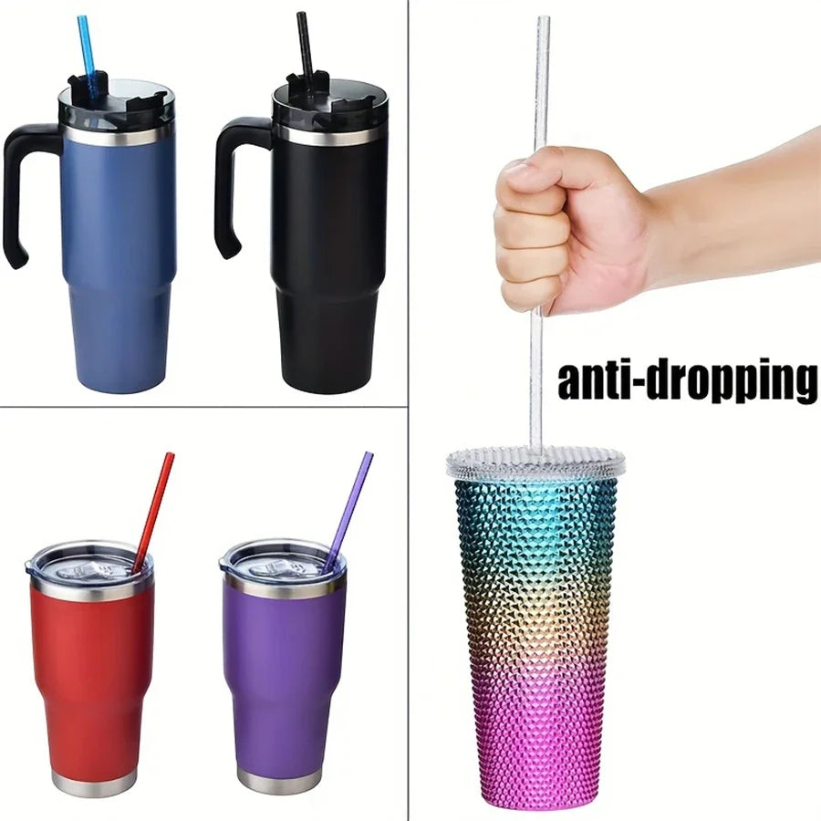 Fun and eco-friendly reusable glitter straws designed for every occasion.