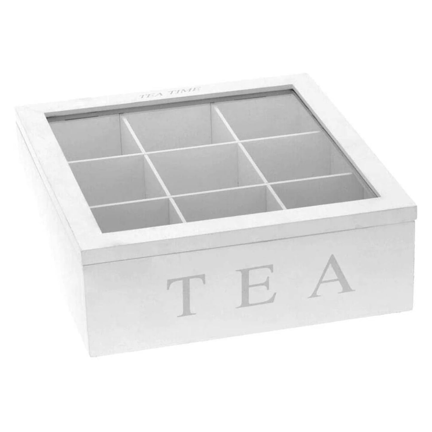 Retro Style Tea Storage Box - Firm and Compact Structure for Tea Bags