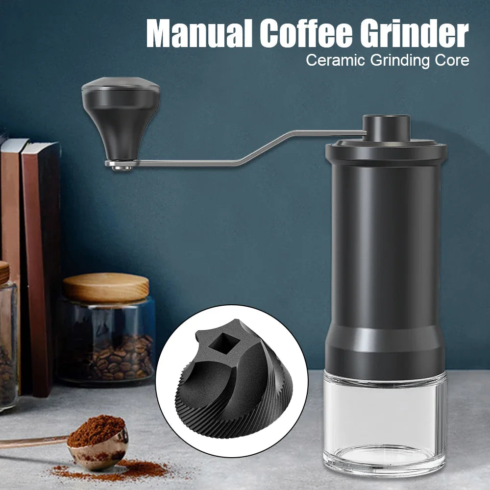 Coffee Machine Household Hand-Cranked Bean Grinder – Ceramic Grinding Core