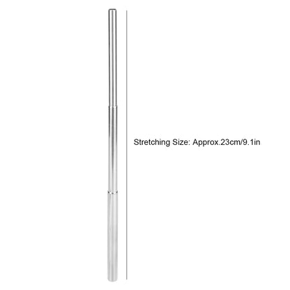 Eco-friendly, portable stainless steel straw for on-the-go coffee and tea lovers.