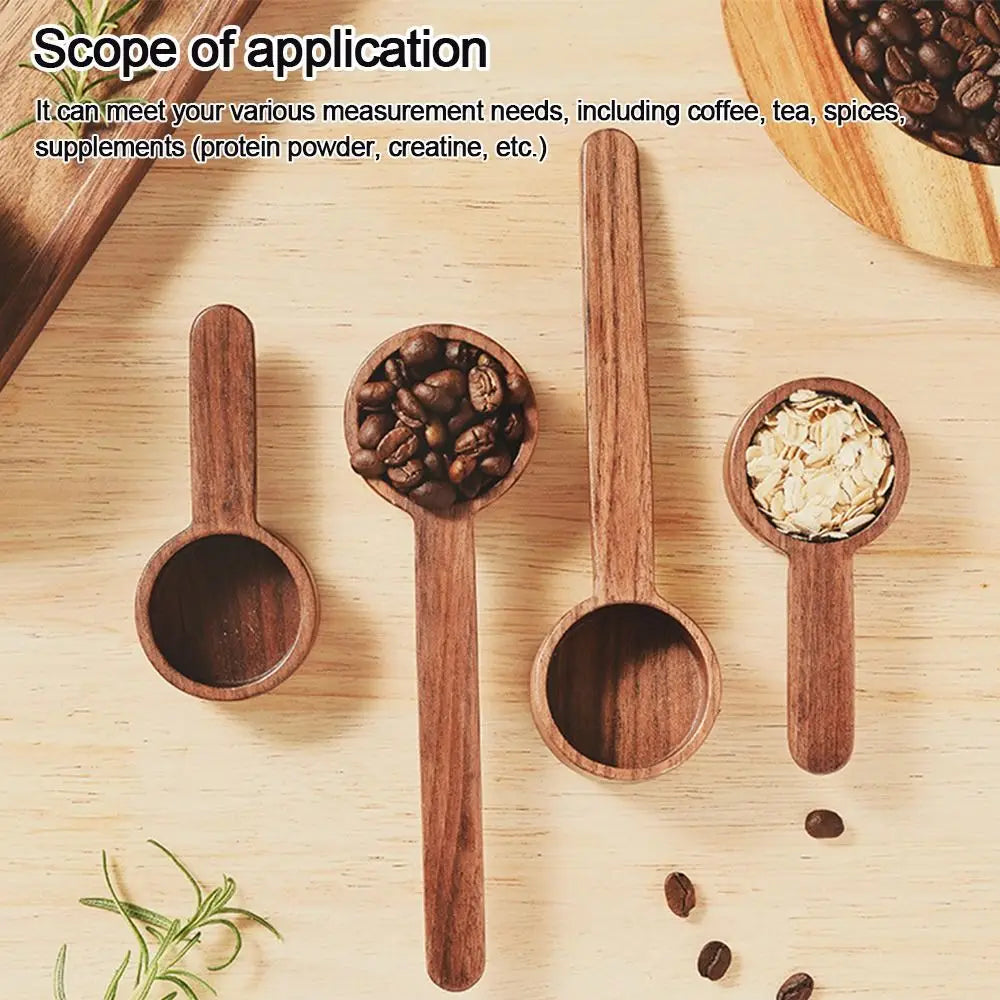 Wooden Measuring Spoons  – Black Walnut & Beech