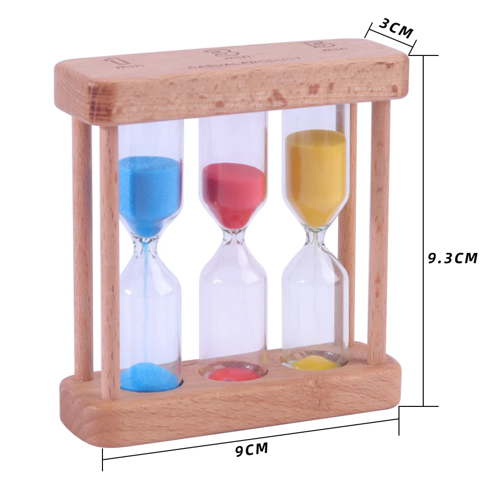 Fun and creative timer for the perfect tea infusion in 1, 3, or 5 minutes.