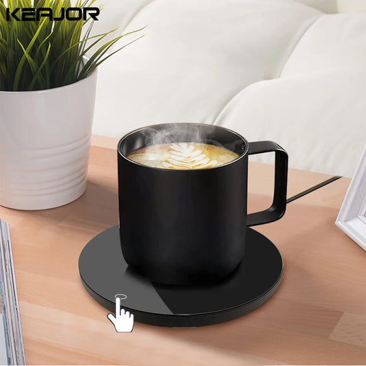 Coffee Cup Heater - USB Heating Pad for Mug, Electric Milk, Tea, and Water Warmer