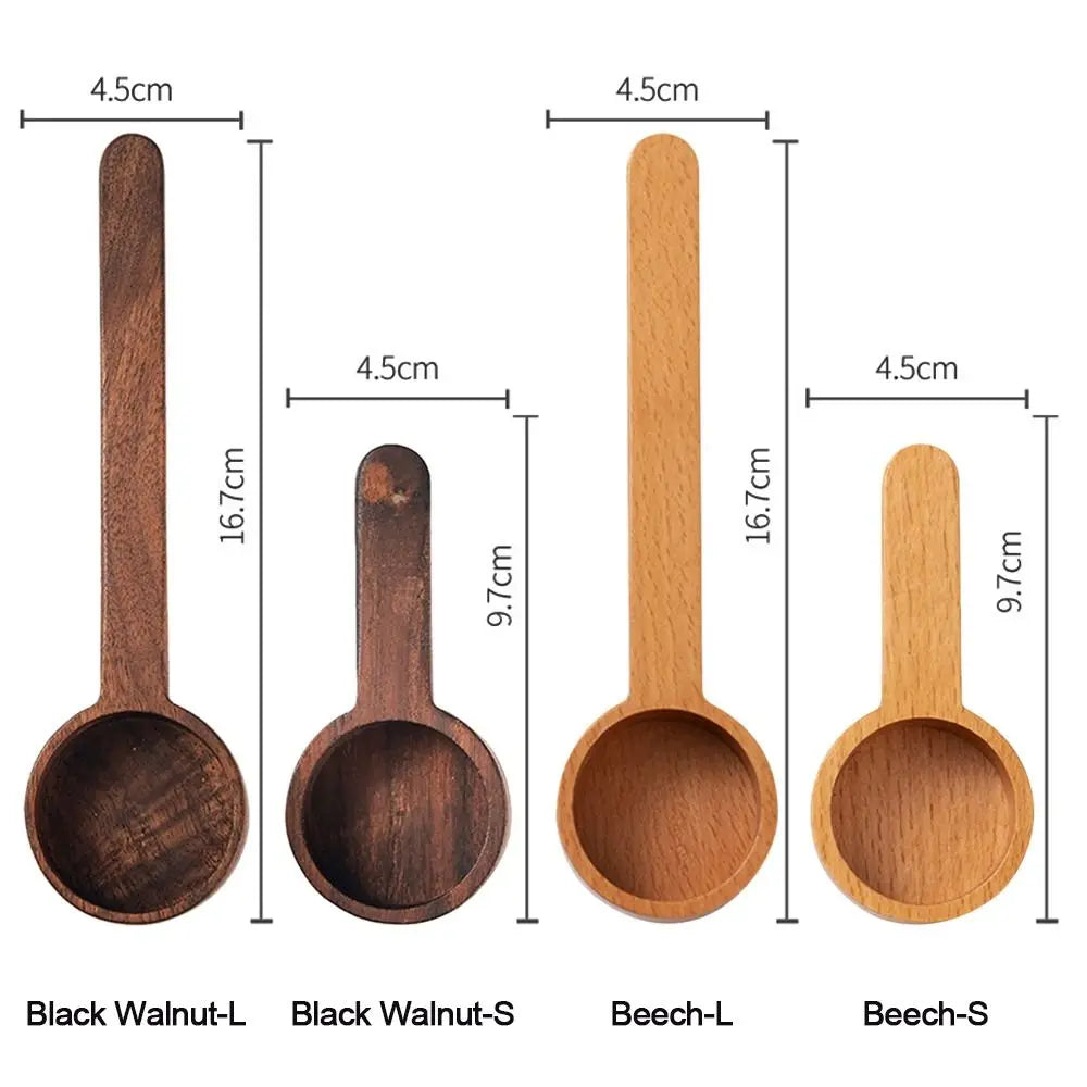 Wooden Measuring Spoons  – Black Walnut & Beech